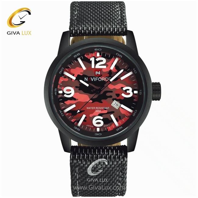 ساعت مردانه نوی فورس صفحه ارتشی مدل NF9080M